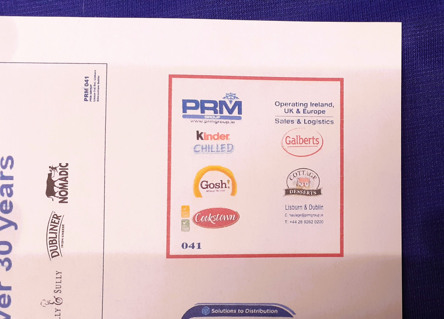 1:50 Scale PRM Group Scania S Series & Trailer. Waterslide Decals