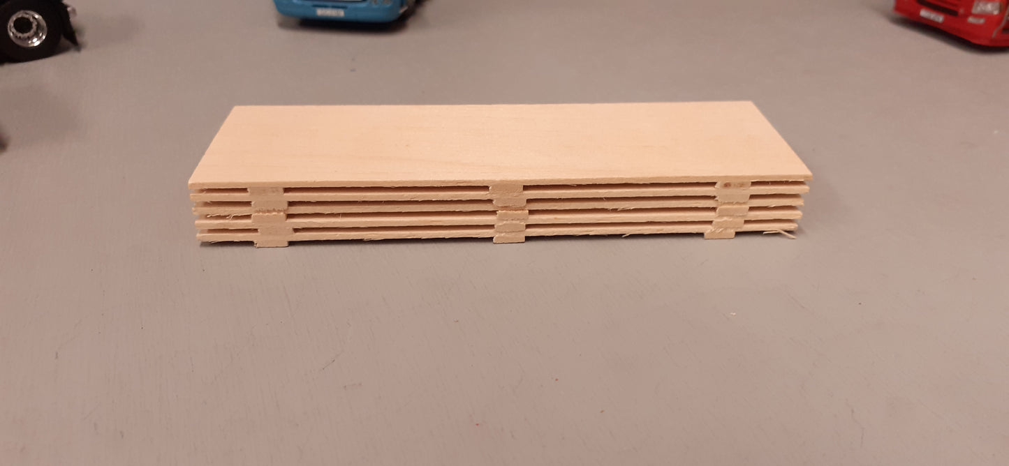 1:50 Scale Straps, Tarp Covered Timber Loads