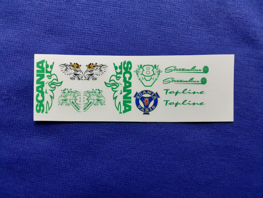 1:50 Scale Scania V8 Decals