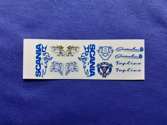 1:50 Scale Scania V8 Decals