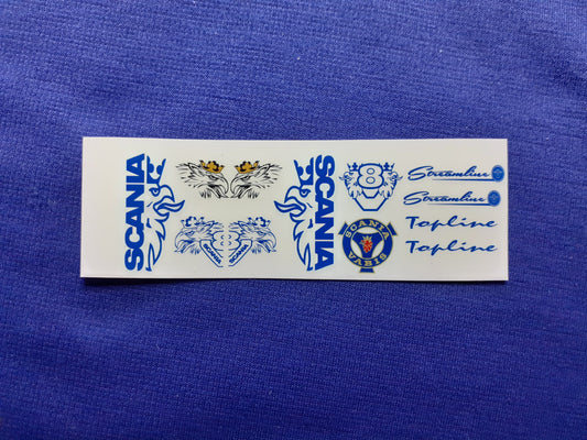 1:50 Scale Scania V8 Decals
