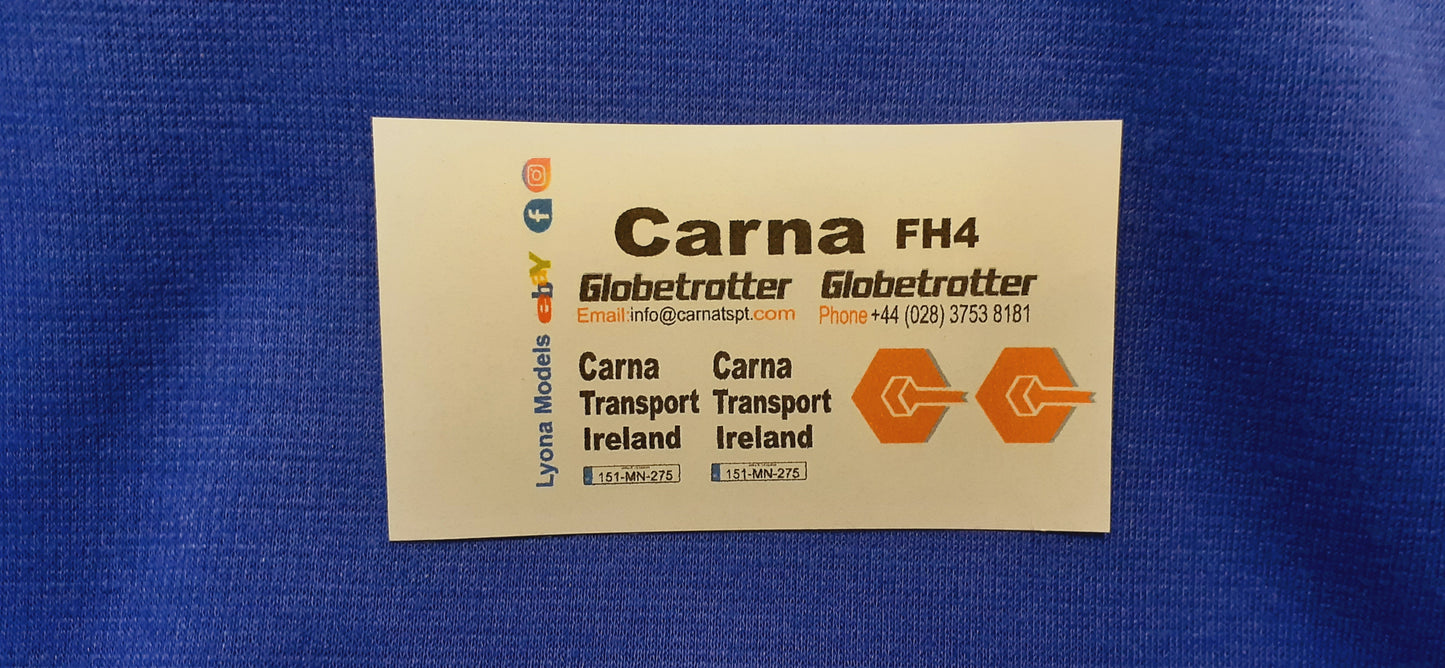 Carna Transport Ireland Decals