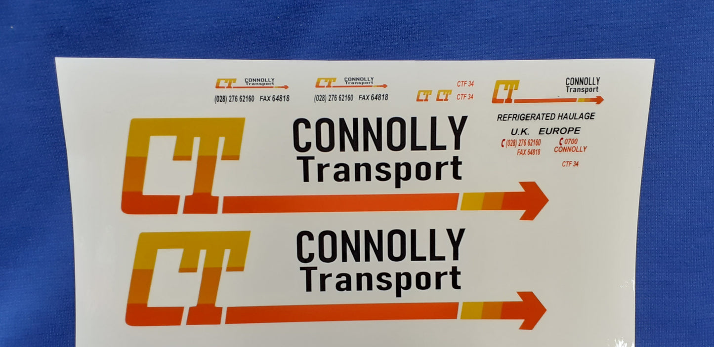 1:50 Scale Connolly Transport Refrigerated Transport, Scania 143