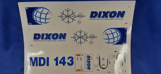 Dixon International Ireland Decals
