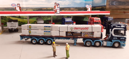 1:50 Scale Straps, Tarp Covered Timber Loads