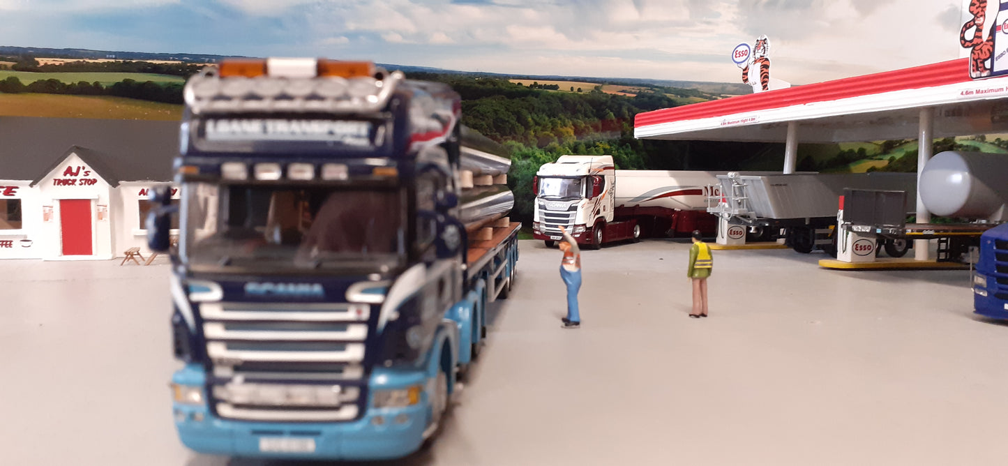 1:50 Scale Pipe Load, steel Loads, Scania, Volvo, Daf