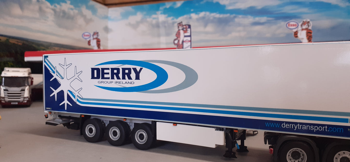 1:50 Scale Derry Group Ireland Scania S Series & Trailer. Waterslide Decals