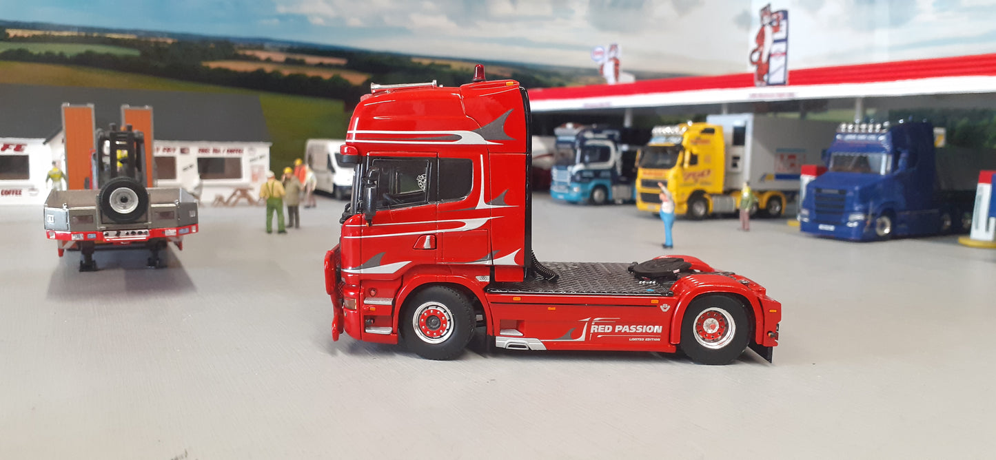 1:50 Scale WSI E Tinnelly Scania Red Passion 4x2 N. Ireland
