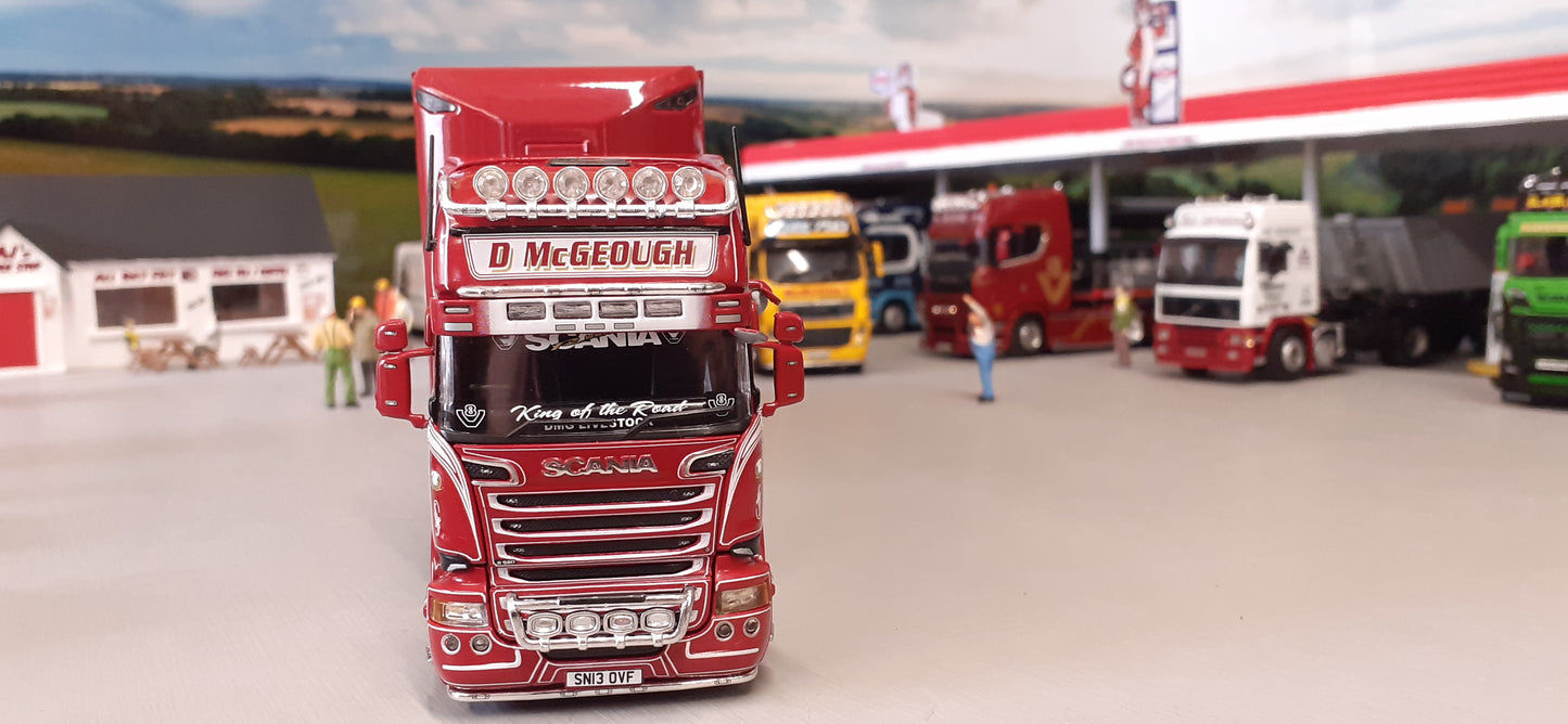 1:50 Scale Tekno D McGeough Live Stock Scania Streamline Topline