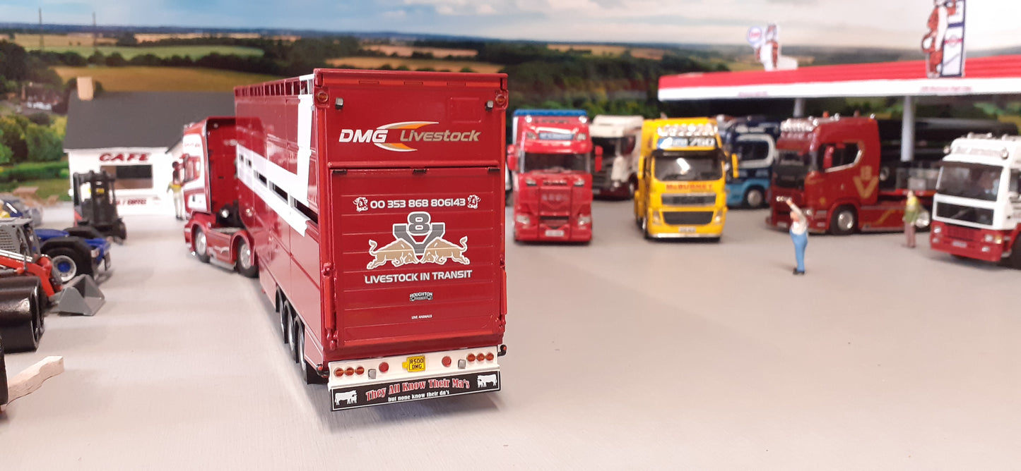 1:50 Scale Tekno D McGeough Live Stock Scania Streamline Topline